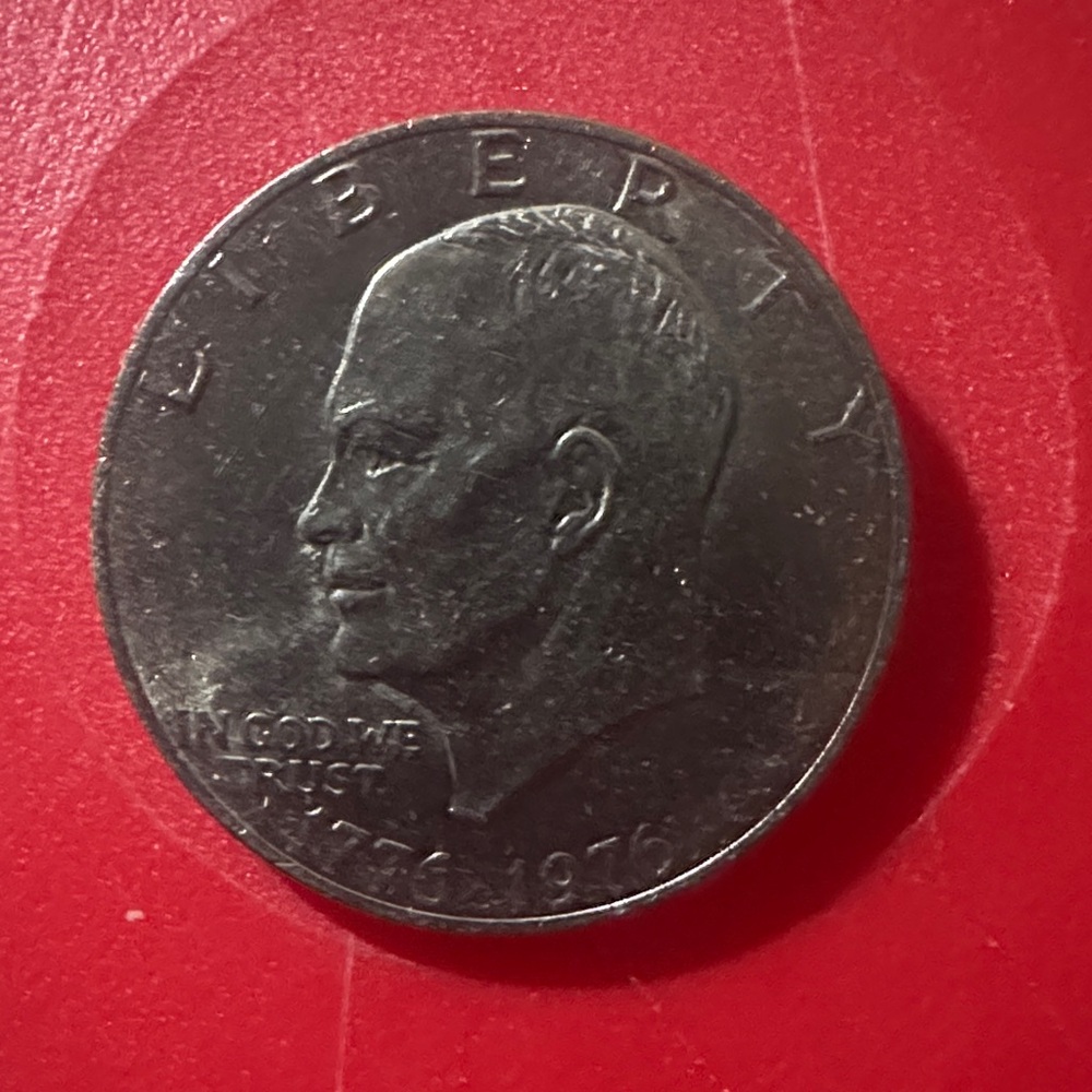 Bicentennial Eisenhower Dollar Coin